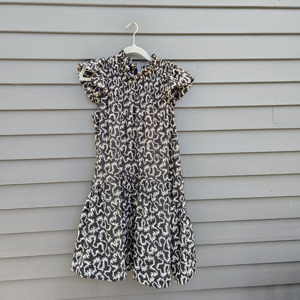 Sea New York Black and White Mini Dress